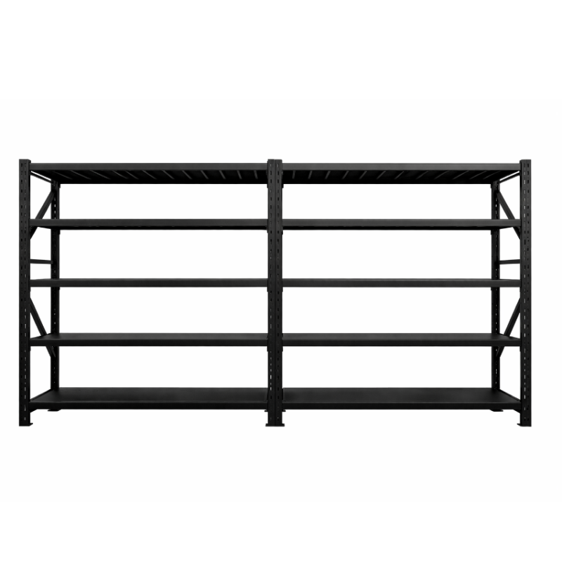 Regał magazynowy metalowy Metis Global 200x235x50 cm 5 półek 1500 kg czarny