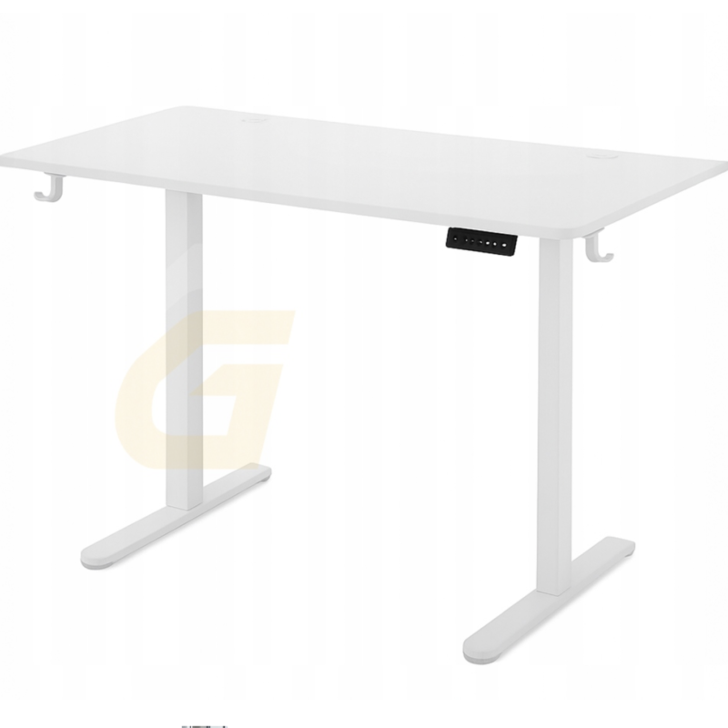 Biurko Elektrycznie Regulowane 120x60cm 72-118cm białe