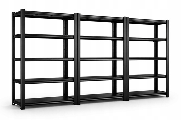 Regał magazynowy metalowy Metis Global 200x360x40 cm 5 półek ocynk